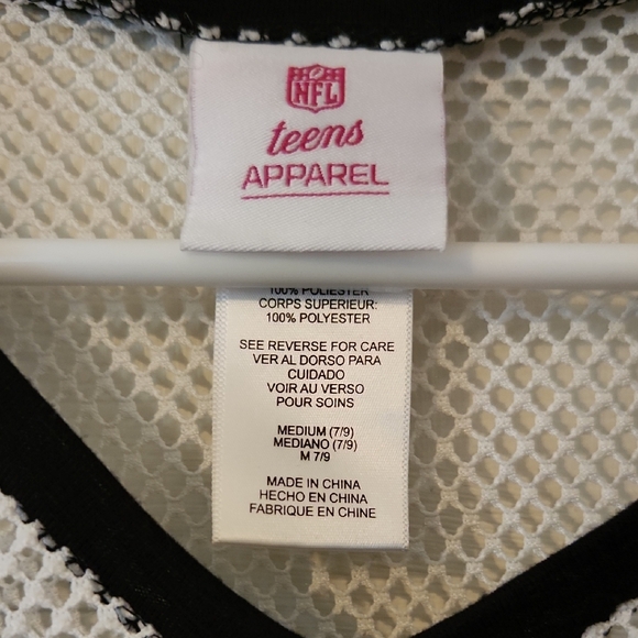 NFL Cincinnati Bengals Black and Orange Fitted Graphic Jersey - Picture 2 of 3